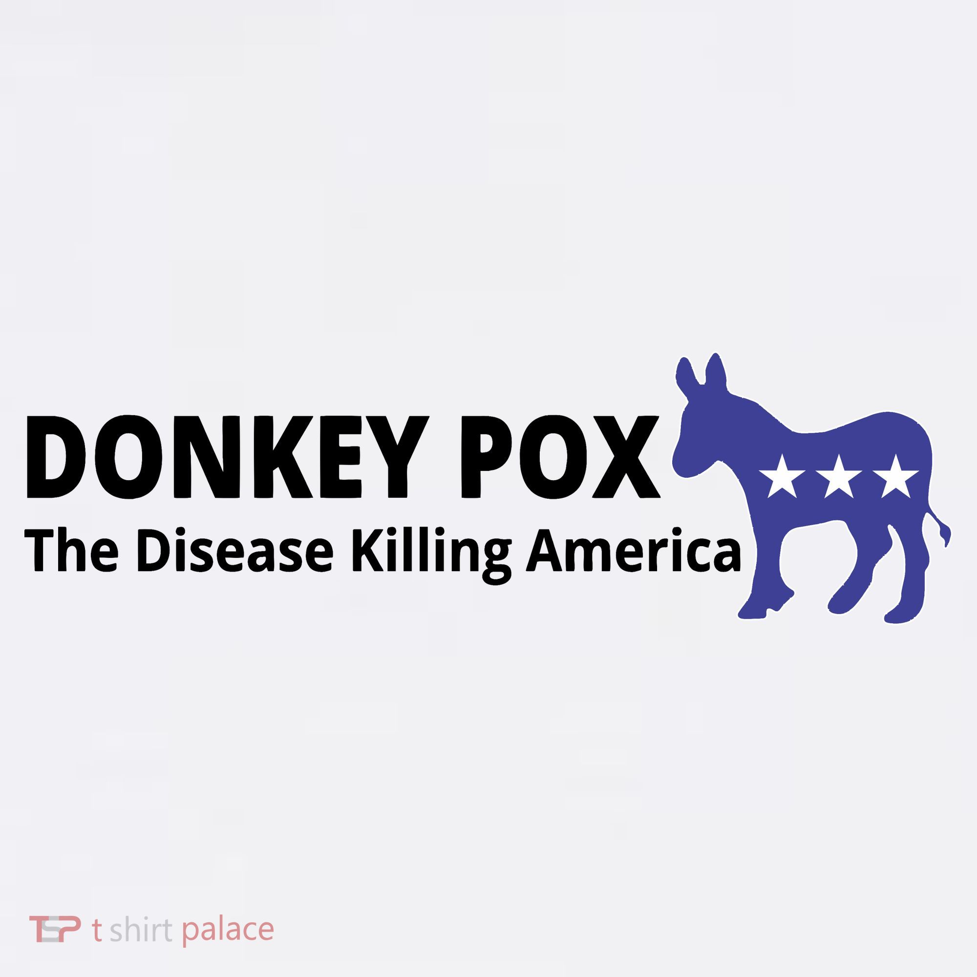 Donkey Pox The Disease Killing America Funny Women's Tank Top