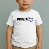 Donkey Pox The Disease Killing America Funny Toddler T-Shirt thumb 2