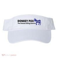 Donkey Pox The Disease Killing America Funny Visor thumb 0