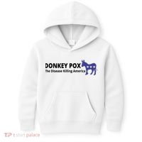 Donkey Pox The Disease Killing America Funny Kids Hoodie thumb 0