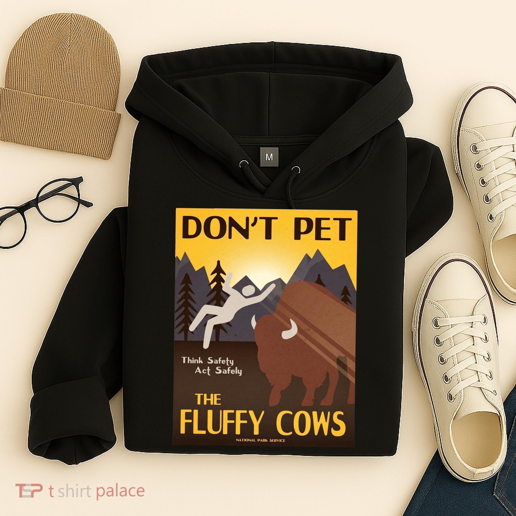 Dont Pet The Fluffy Cows Hoodie