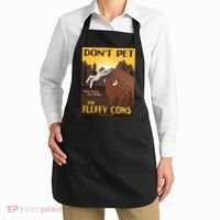 Dont Pet The Fluffy Cows Apron thumb 2