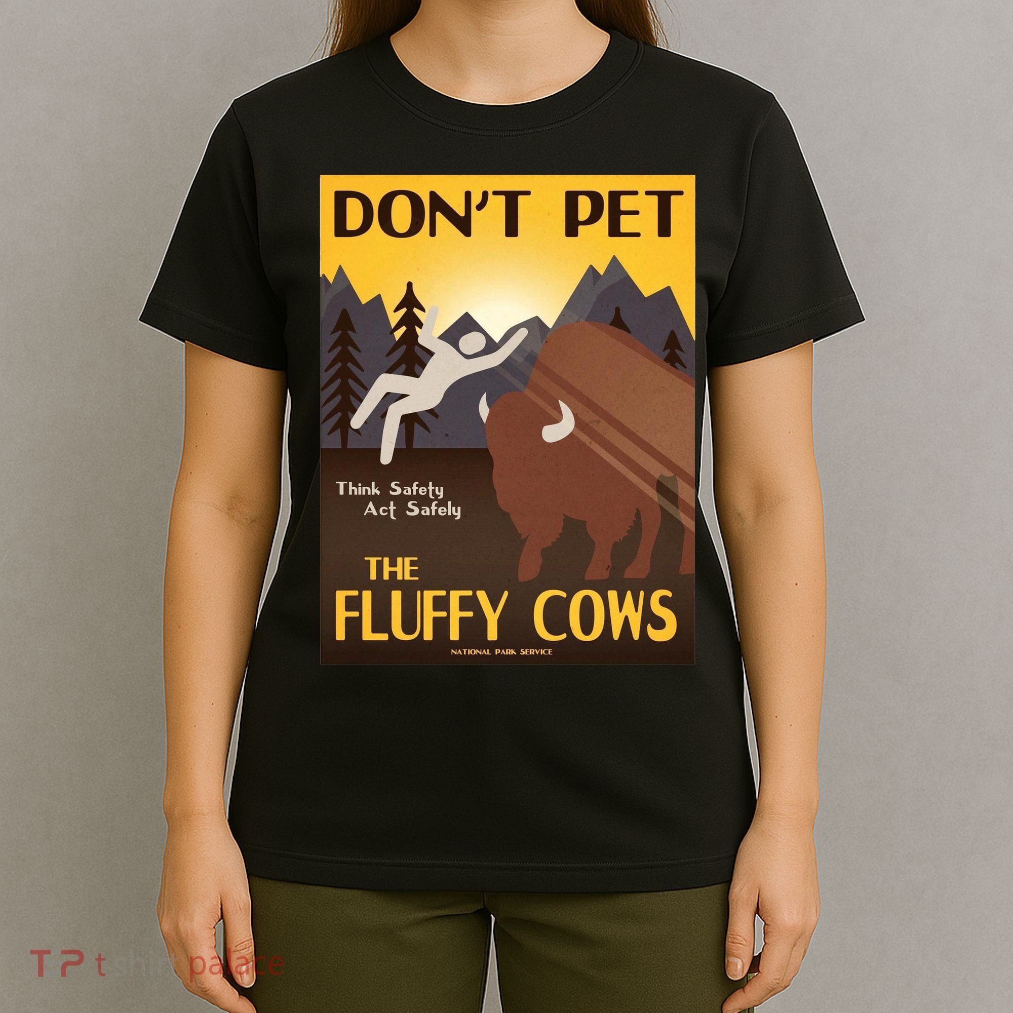 Dont Pet The Fluffy Cows T-Shirt
