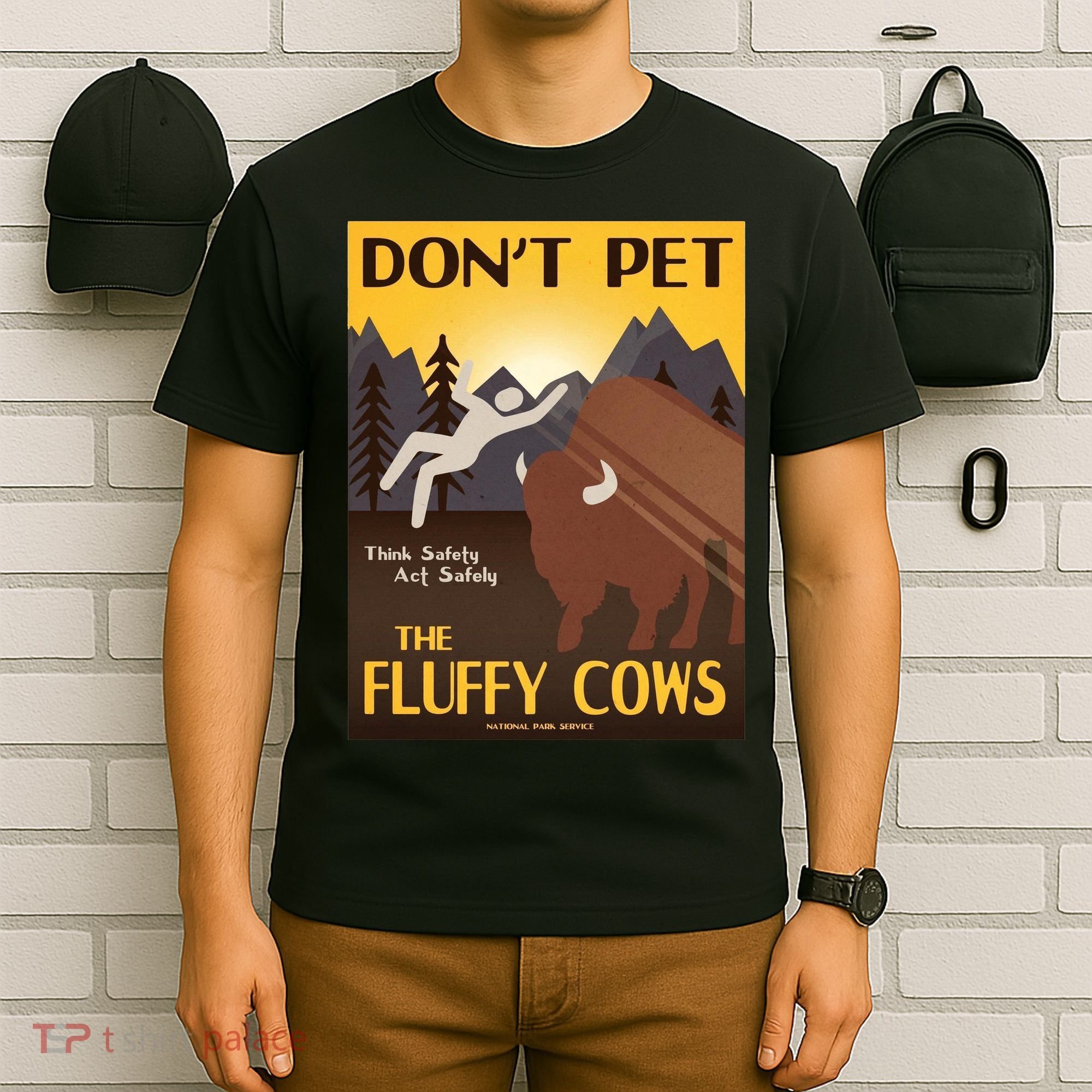 Dont Pet The Fluffy Cows T-Shirt