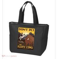 Dont Pet The Fluffy Cows Tote Bag thumb 3