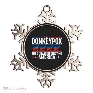 Donkey Pox The Disease Destroying America Ornament