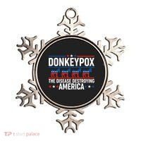 Donkey Pox The Disease Destroying America Ornament thumb 0
