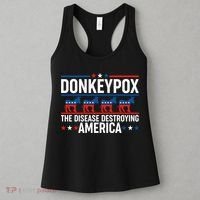 Donkey Pox The Disease Destroying America Women's Tank Top thumb 3