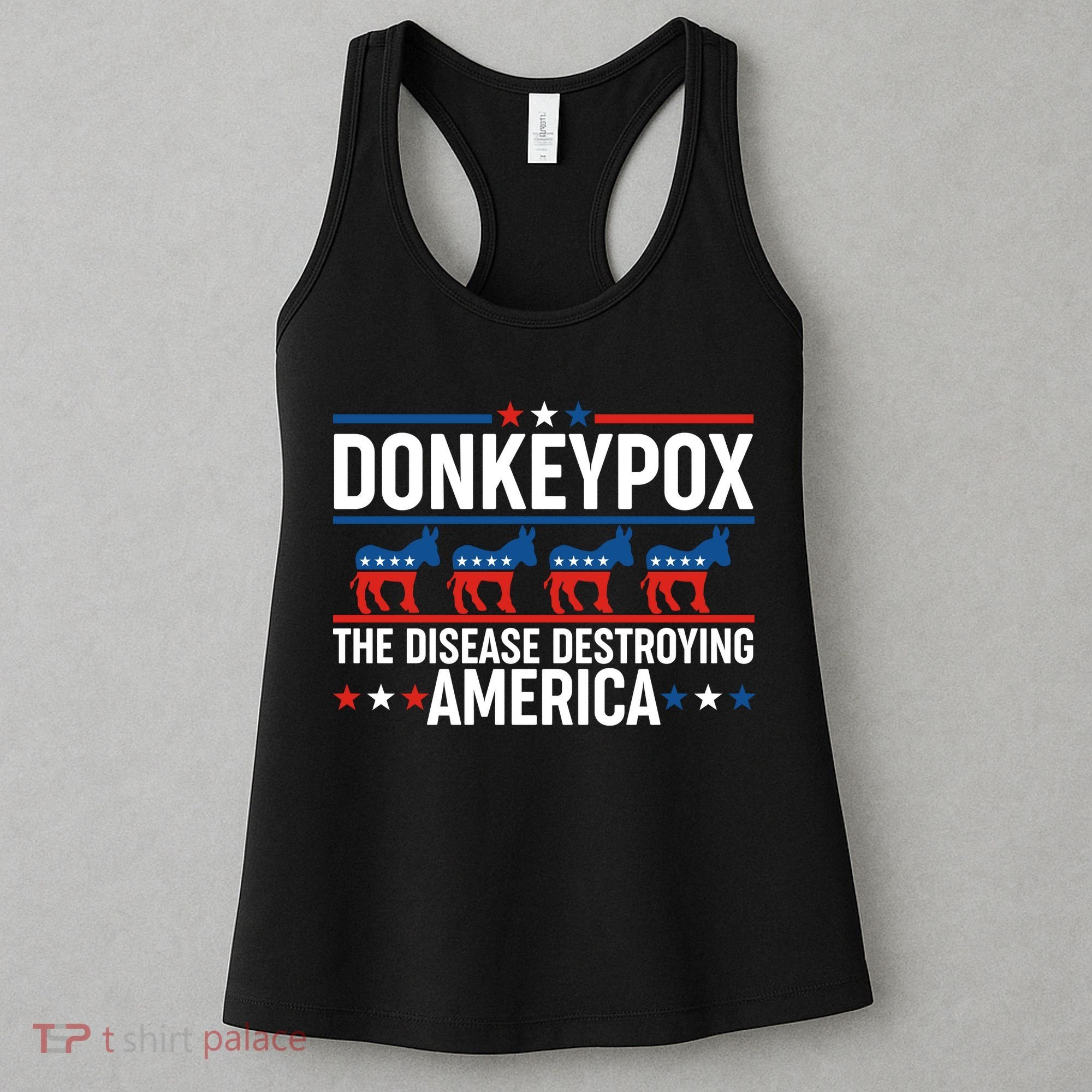 Donkey Pox The Disease Destroying America Women's Tank Top