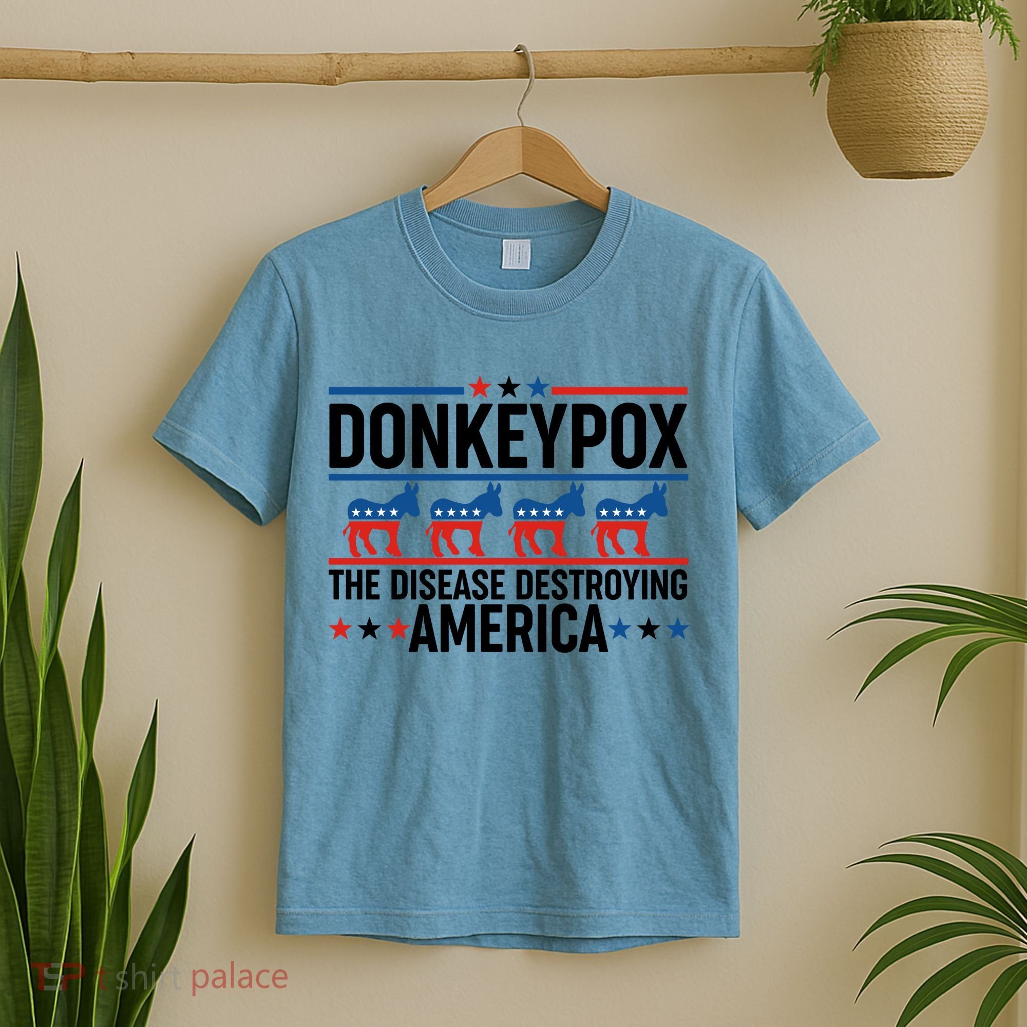 Donkey Pox The Disease Destroying America T-Shirt