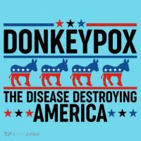 Donkey Pox The Disease Destroying America T-Shirt thumb 6
