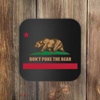 Don’t Poke The Bear California Republic Funny Coaster thumb 0