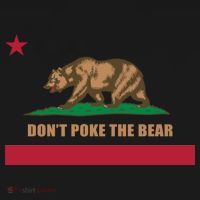 Don’t Poke The Bear California Republic Funny Coaster thumb 2