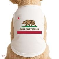 Don’t Poke The Bear California Republic Funny Doggie Tank thumb 0