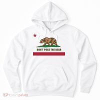 Don’t Poke The Bear California Republic Funny Hoodie thumb 0