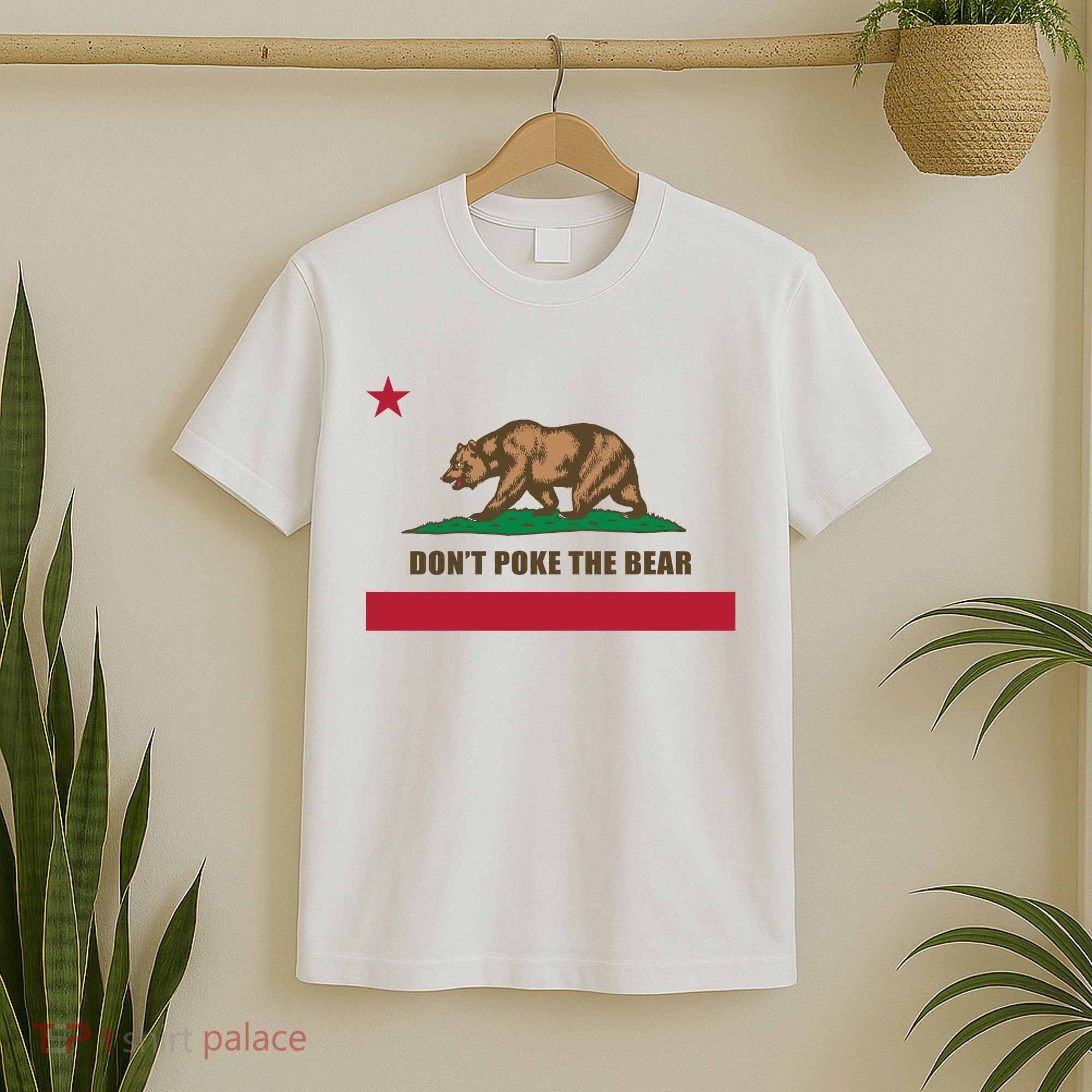 Don’t Poke The Bear California Republic Funny T-Shirt