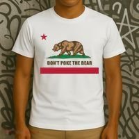 Don’t Poke The Bear California Republic Funny T-Shirt thumb 3