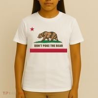 Don’t Poke The Bear California Republic Funny T-Shirt thumb 4