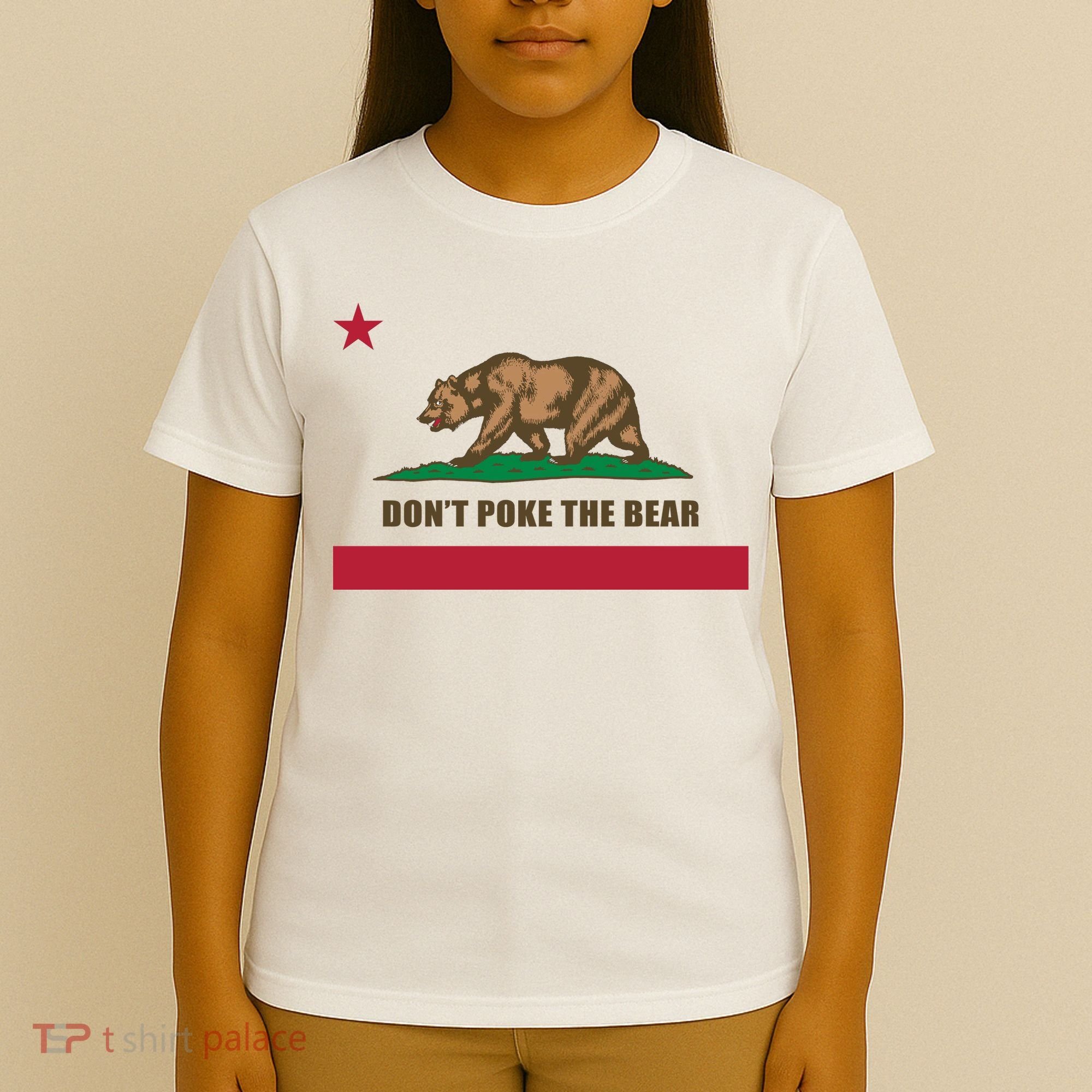 Don’t Poke The Bear California Republic Funny T-Shirt