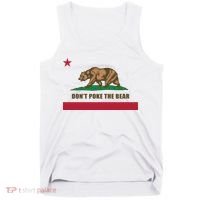 Don’t Poke The Bear California Republic Funny Tank Top thumb 0