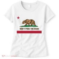 Don’t Poke The Bear California Republic Funny Women's T-Shirt thumb 0