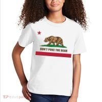 Don’t Poke The Bear California Republic Funny Kids T-Shirt thumb 2