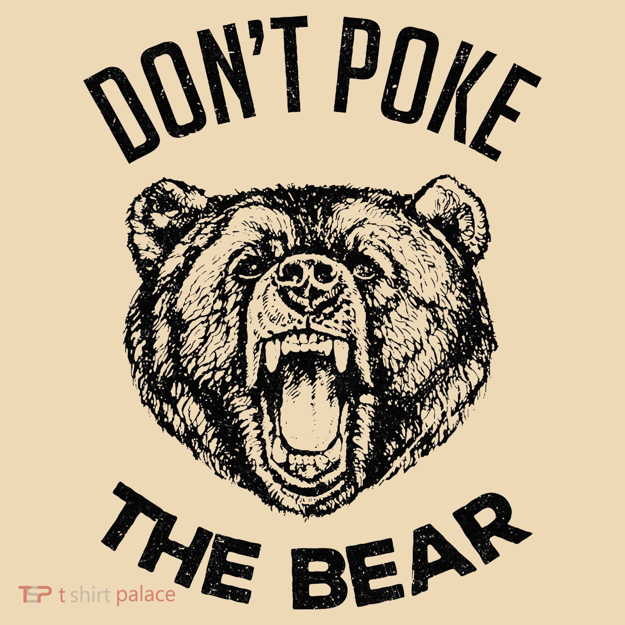 DonT Poke The Bear Funny Bear Spirit Animal Lover Gift Tote Bag