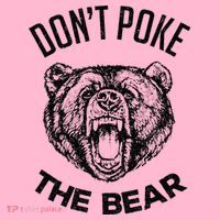 DonT Poke The Bear Funny Bear Spirit Animal Lover Gift Coaster thumb 2