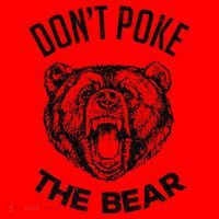 DonT Poke The Bear Funny Bear Spirit Animal Lover Gift Santa Hat thumb 1