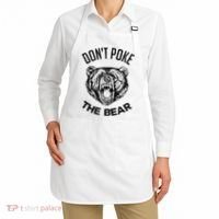 DonT Poke The Bear Funny Bear Spirit Animal Lover Gift Apron thumb 2