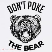 DonT Poke The Bear Funny Bear Spirit Animal Lover Gift Ornament thumb 1