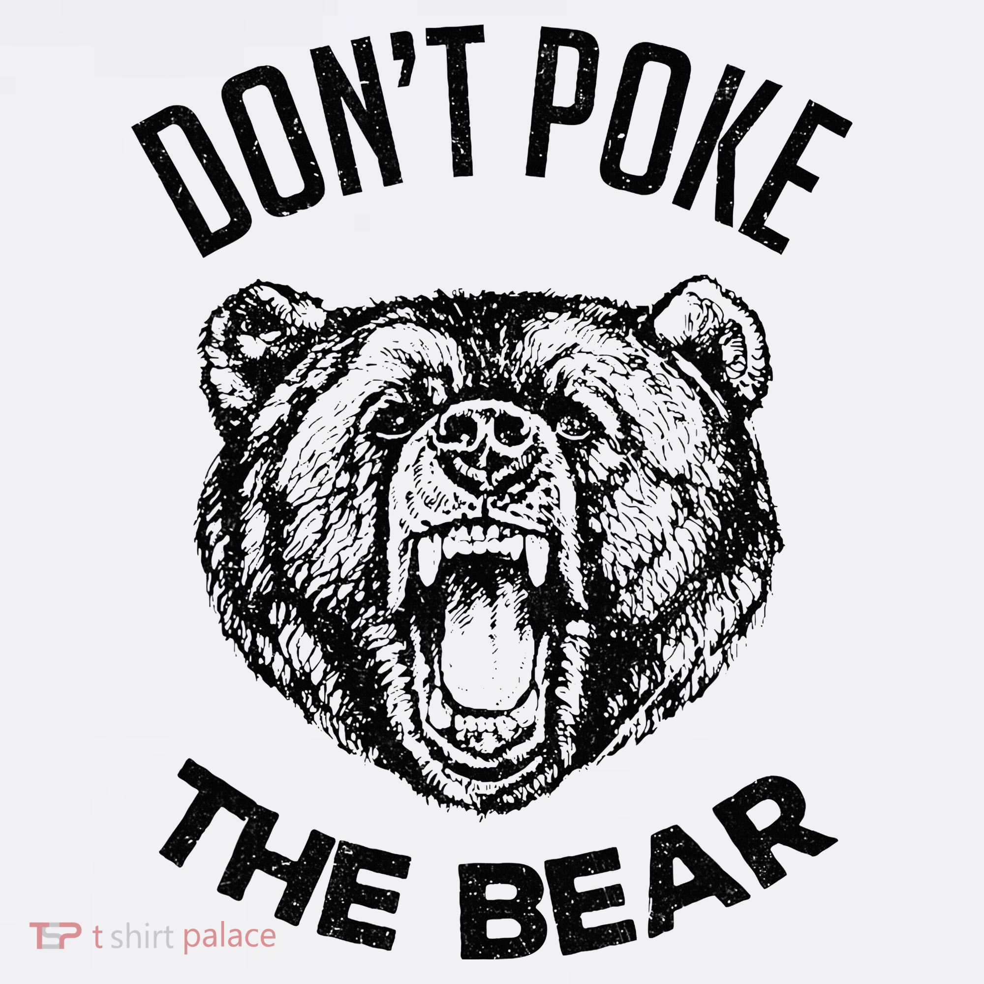 DonT Poke The Bear Funny Bear Spirit Animal Lover Gift Kids Sweatshirt