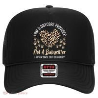 Daycare Provider Teacher Childcare Worker Leopard Heart Fun Hat thumb 0