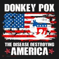 Donkey Pox The Disease Destroying America Doggie Tank thumb 4