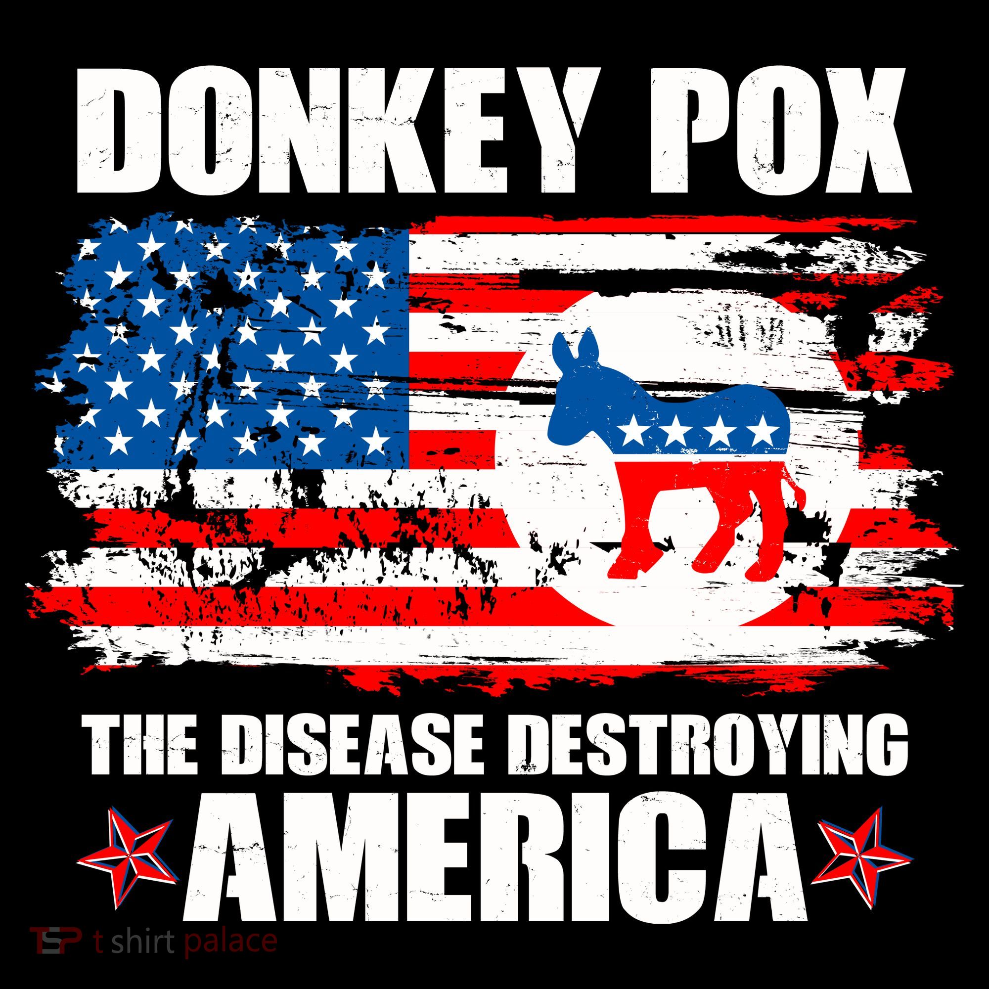 Donkey Pox The Disease Destroying America Women's Hoodie