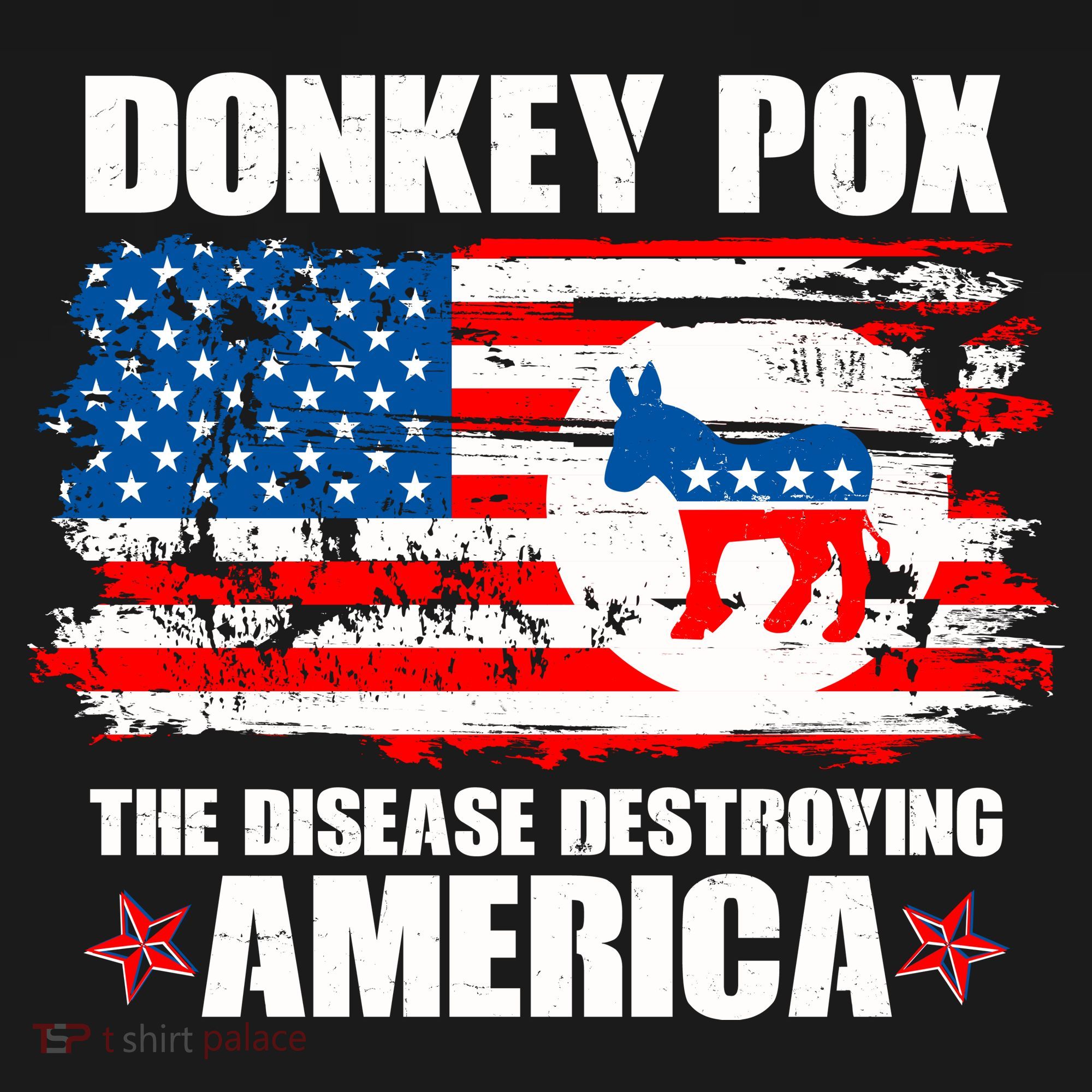Donkey Pox The Disease Destroying America Ornament
