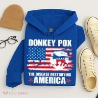 Donkey Pox The Disease Destroying America Hoodie thumb 4