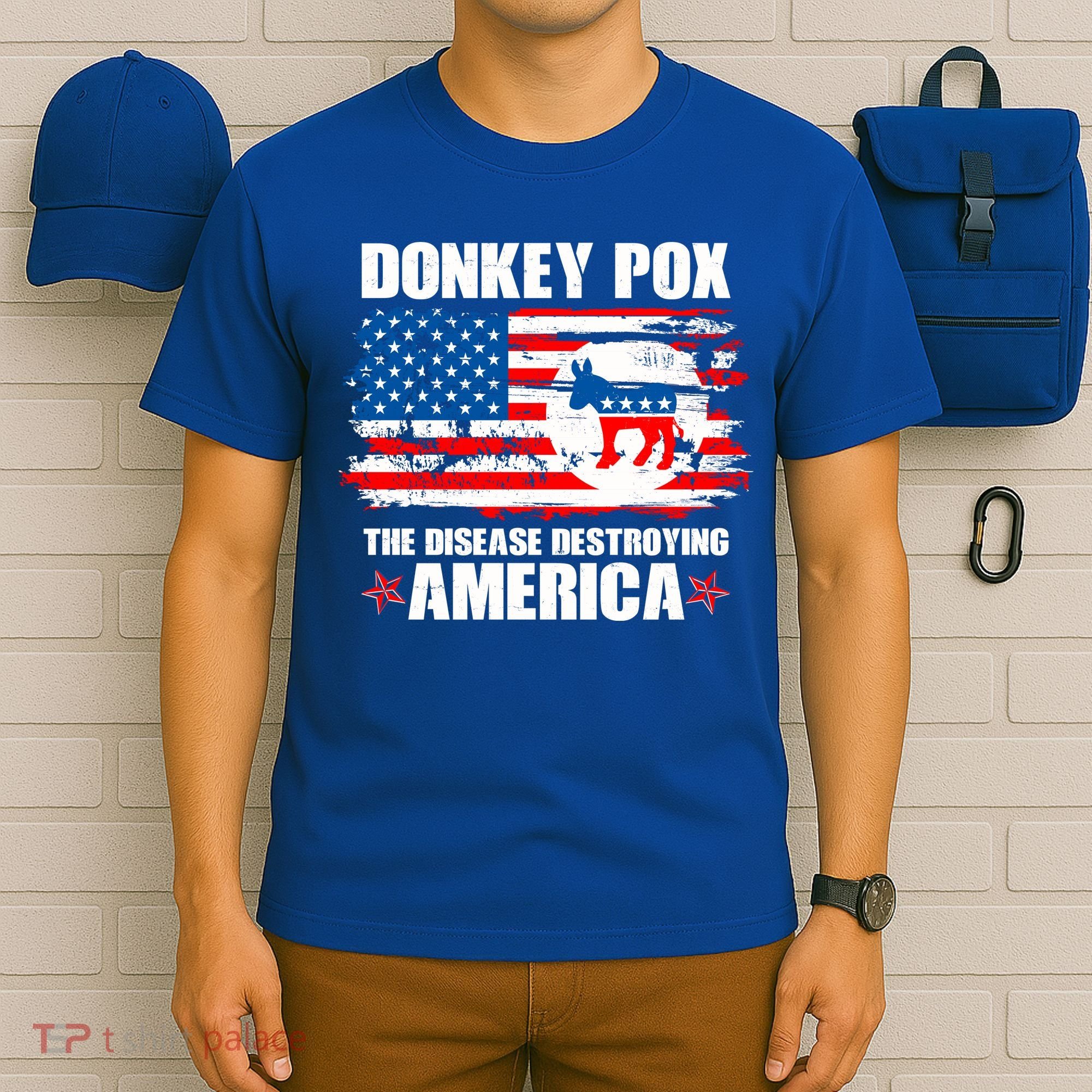 Donkey Pox The Disease Destroying America T-Shirt