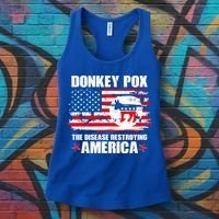 Donkey Pox The Disease Destroying America Women's Tank Top thumb 3