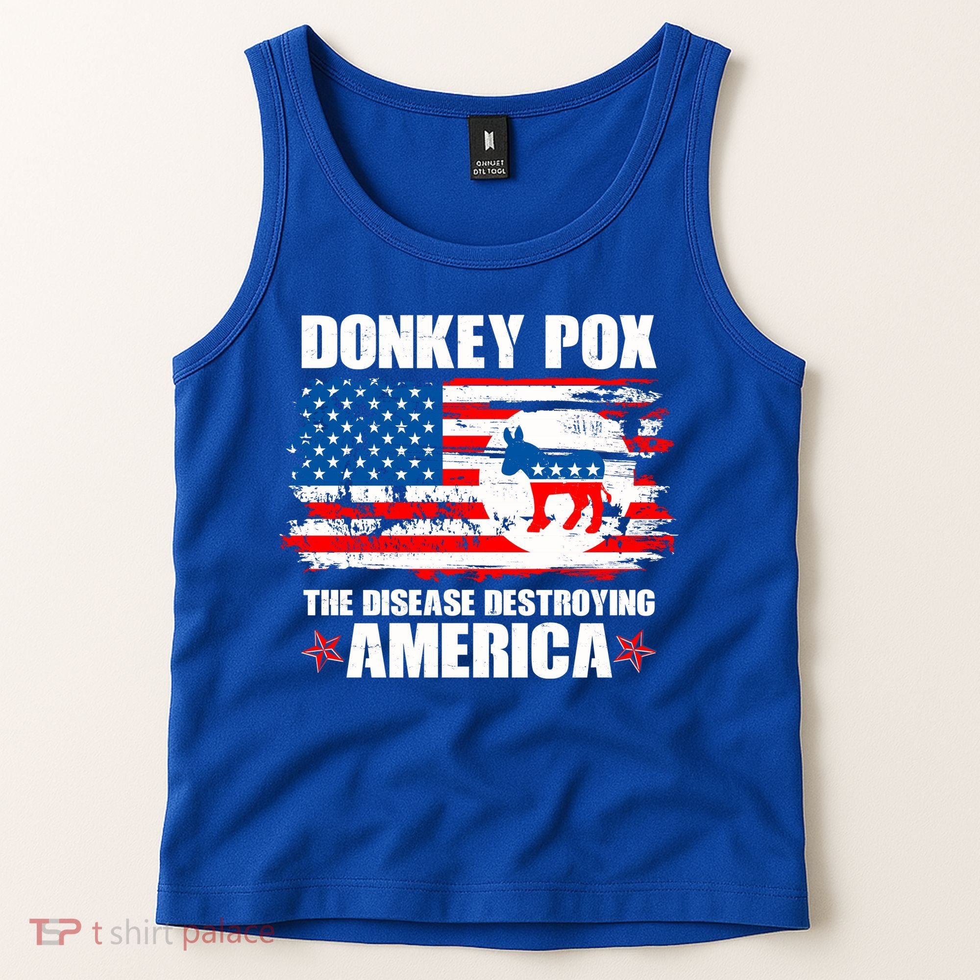 Donkey Pox The Disease Destroying America Tank Top