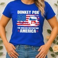 Donkey Pox The Disease Destroying America Women's T-Shirt thumb 2