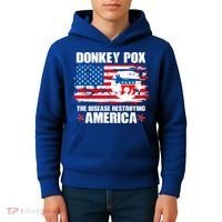 Donkey Pox The Disease Destroying America Kids Hoodie thumb 4