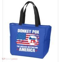 Donkey Pox The Disease Destroying America Tote Bag thumb 3