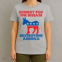 Donkey Pox The Disease Destroying America DonkeyPox T-Shirt thumb 4