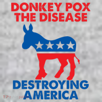 Donkey Pox The Disease Destroying America DonkeyPox T-Shirt thumb 7