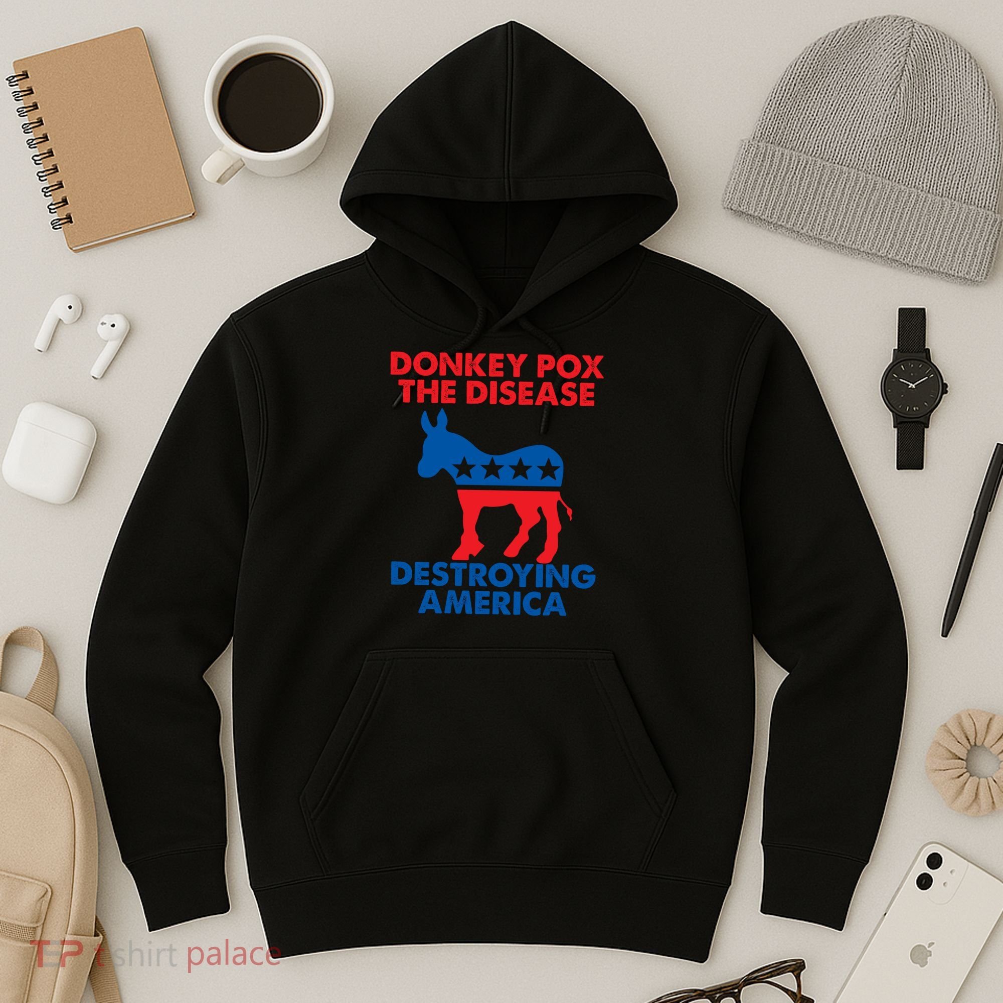 Donkey Pox The Disease Destroying America DonkeyPox Hoodie