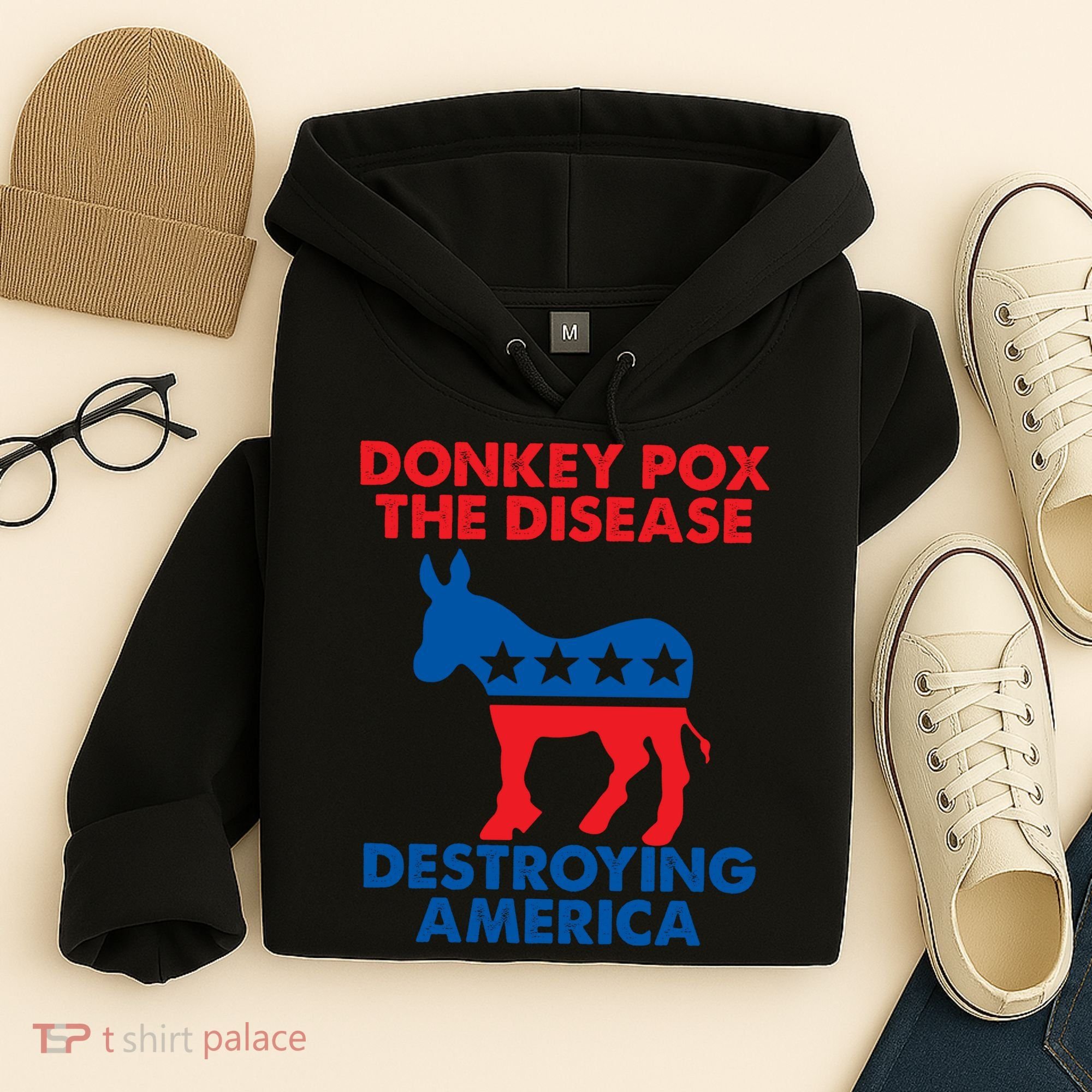 Donkey Pox The Disease Destroying America DonkeyPox Hoodie