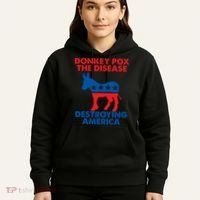 Donkey Pox The Disease Destroying America DonkeyPox Hoodie thumb 5