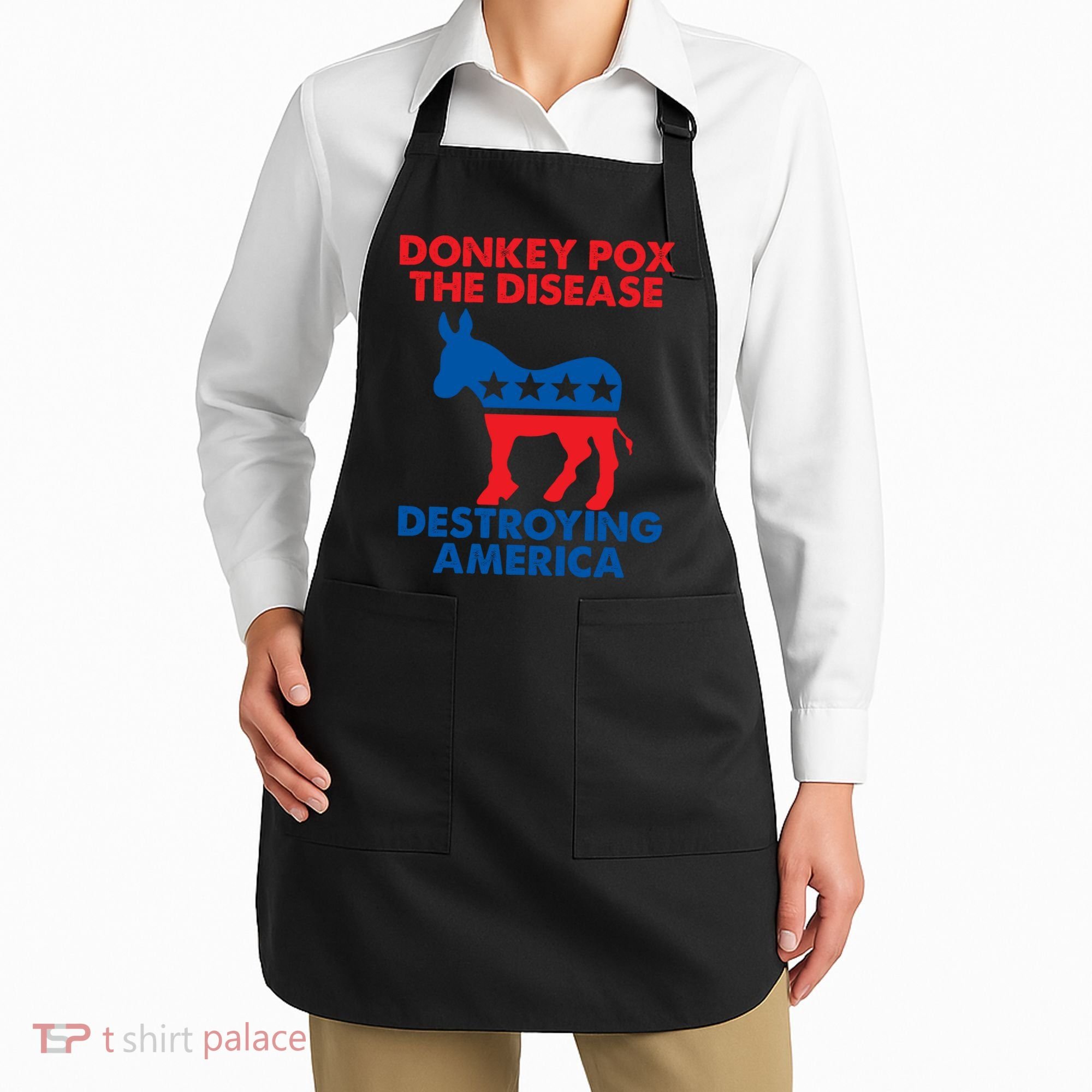 Donkey Pox The Disease Destroying America DonkeyPox Apron