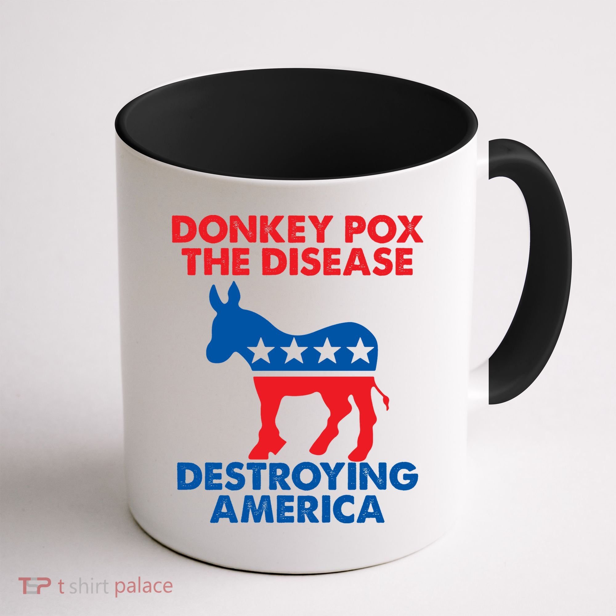 Donkey Pox The Disease Destroying America DonkeyPox Coffee Mug